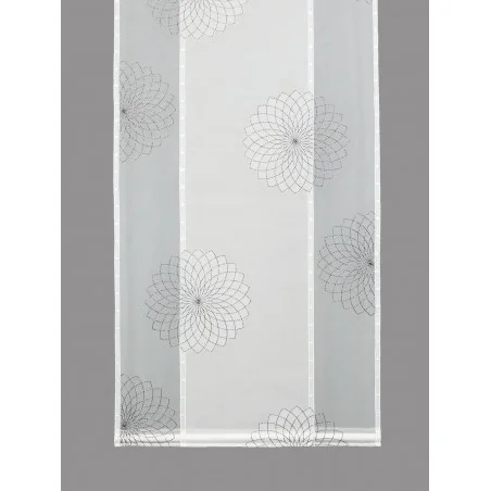 Schiebepaneele Circle in ecrü-schwarz