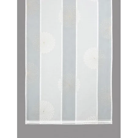 Schiebepaneele Circle in ecrü-taupe-gold