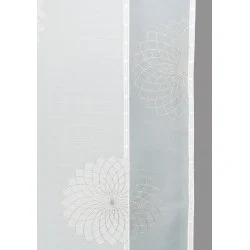 Schiebepaneele Circle in ecrü-taupe-gold detail