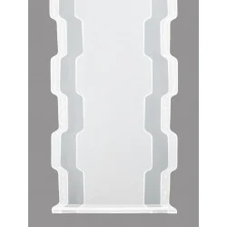 Schiebepaneele ohne Elemente in weiß