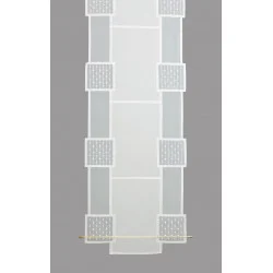 Flächengardine Bethany in ecrü schmal