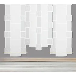 Flächengardine Bethany in weiß