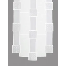 Flächengardine Bethany in weiß breit