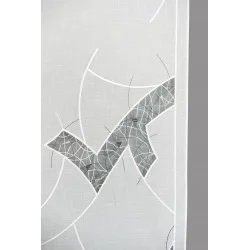 Schiebepaneele Indra in ecrü-anthrazit detail