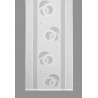 Flächengardine Lavinia in ecrü-schwarz-silber