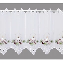 bestickter Kurzstore Kerze mit Kugeln