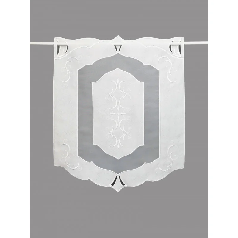 Plauener Stickerei-Scheibenhänger Michaela 38x45 cm