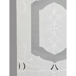 Plauener Stickerei-Scheibenhänger Michaela 38x45 cm