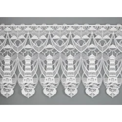 Spitzengardine An der Küste deko