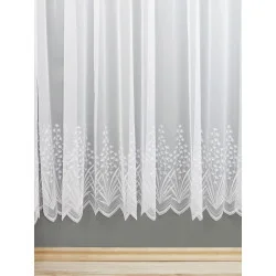 Stickereigardine Gräser