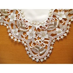 Mitteldecke Goldene Glöckchen detail