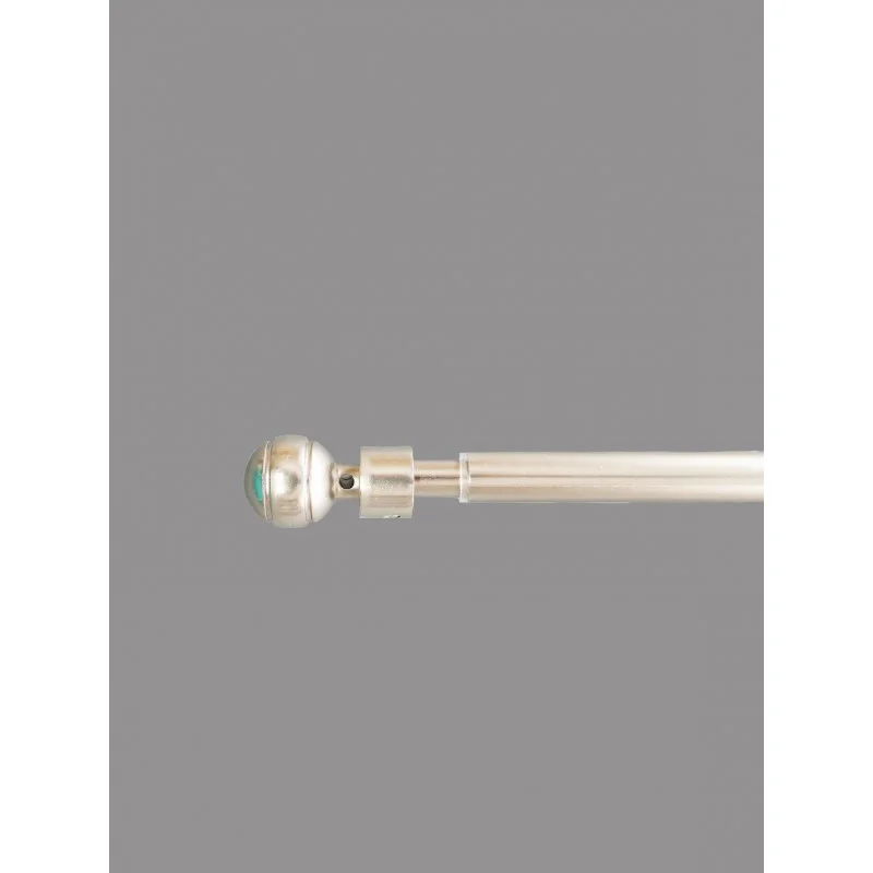 Beschwerstange / Scheibengardinen-Stange Jupiter in edelstahl-optik