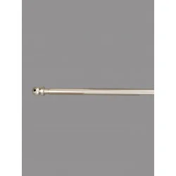 Beschwerstange / Scheibengardinen-Stange Kugel in nickel matt
