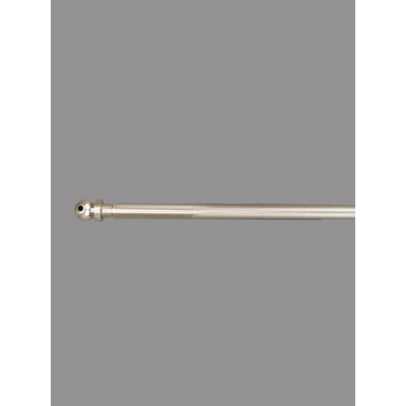 Beschwerstange / Scheibengardinen-Stange Kugel in nickel matt