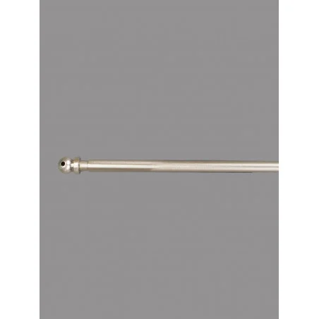 Beschwerstange / Scheibengardinen-Stange Kugel in nickel matt