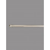 Beschwerstange / Scheibengardinen-Stange Kugel in nickel matt