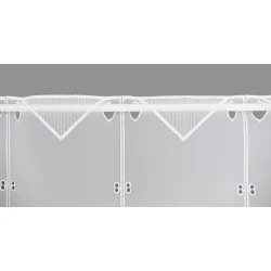 Moderne Raffgardine Cara oben