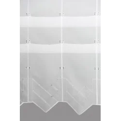 Moderne Raffgardine Cara detail