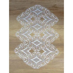 Spitzenläufer Sternentraum in silber