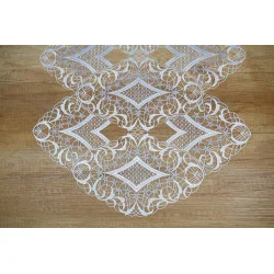 Spitzenläufer Sternentraum in silber detail