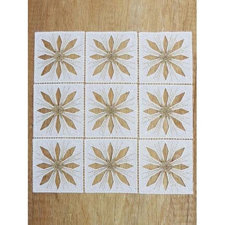 Sternchenplain in sekt-gold