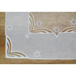 Elegante Tischwäsche Flockentanz Detailbild