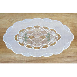 Deckchen Glocken oval