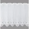 Scheibengardine Emma in weiß 60 cm