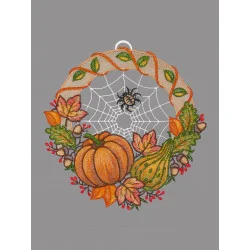 Fensterbild Herbststimmung