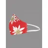 Mund-und Nasen-Maske Behelfs-Mundschutz Edelweiss