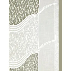 Flächengardine Denise in natur detailbild