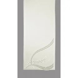 Edle Flächengardine Sarah in natur