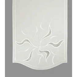 Moderne Flächengardine Alyssa in natur