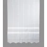 Moderne Raffgardine Tammy weiß grau Clipstore