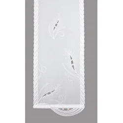 Elegante Stickerei-Schiebepaneele Lynette mit farbigen Fantasie-Ornameten