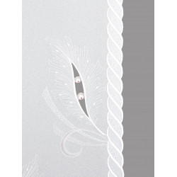 Elegante Stickerei-Schiebepaneele Lynette mit farbigen Fantasie-Ornameten