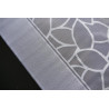 Moderne Jaquard-Schiebepaneele Lacey in grau