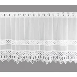 Feenhausgardine Mona in cremeweiß 50 cm