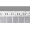 Feenhausgardine Mona aus Plauener Spitze in cremeweiß 90 x 64 cm Abverkauf