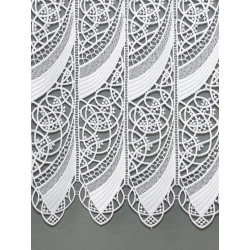 Detailbild der Spitzengardine Malu.