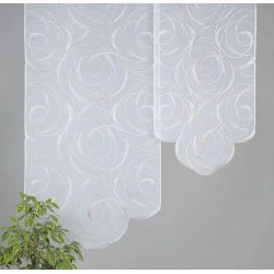 Flächengardine Diane in weiß-beige