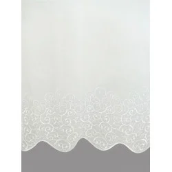 Plauener Stickereistore Sylvia in ecrü