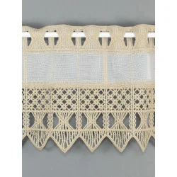 Feenhausgardine Mona in beige