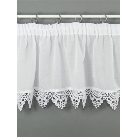 Querbehang Marie mit Reihband