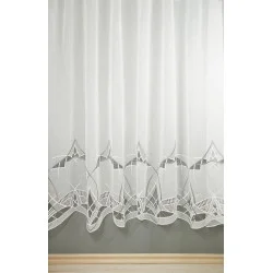 Plauener Spitzen-Gardine Arlette in natur