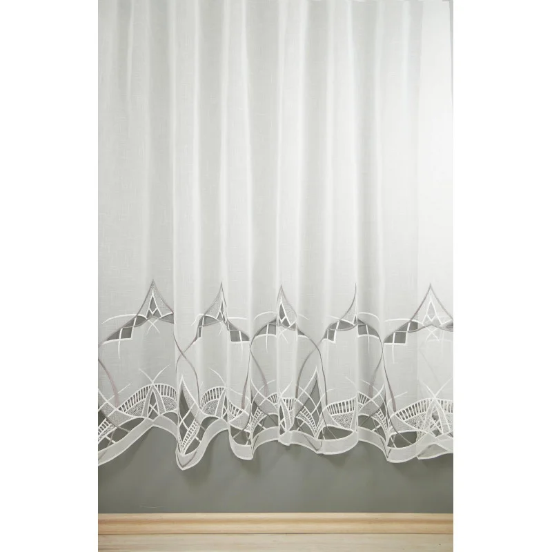 Plauener Spitzen-Gardine Arlette in natur