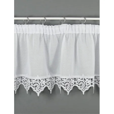 Querbehang Leona mit Reihband