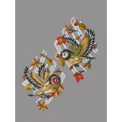 Fensterbilder Vögelchen