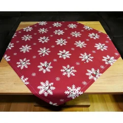 Mitteldecke Schneeflocken...