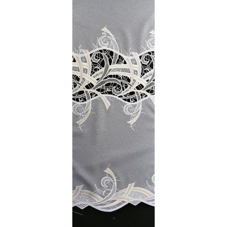 Muster Plauener Spitzenstore Lindsey in weiß-beige